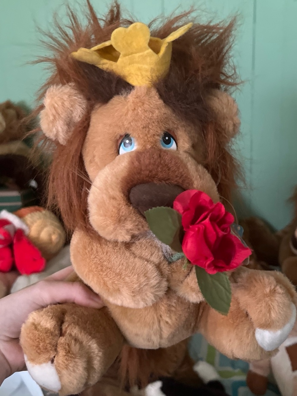 Carebears vintage lionheart plushy stuffed animal NWT